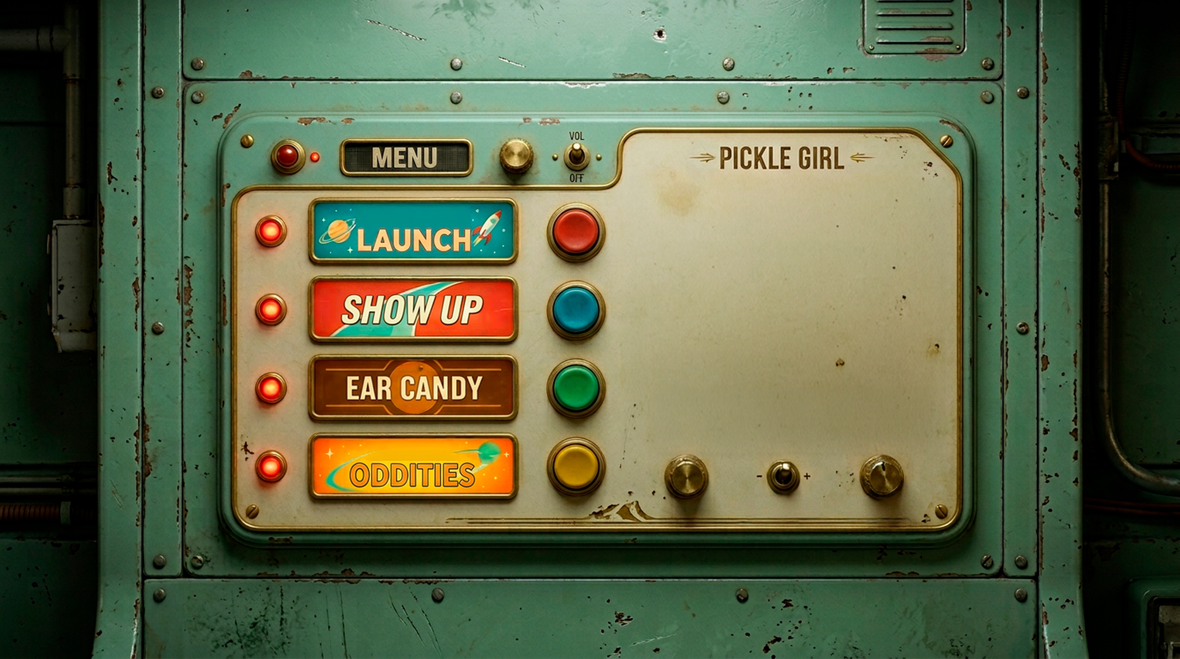 Pickle Girl Worldwide — mission console